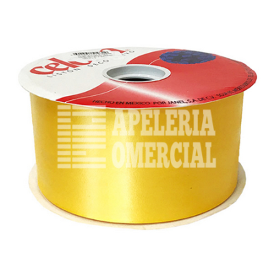 MERCERIA LISTON CELOSA LISO #22 C. AMARILLO